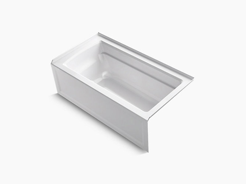 Kohler 1123-RA-0 Right Hand Bath 60 In X 3 In Bathtub