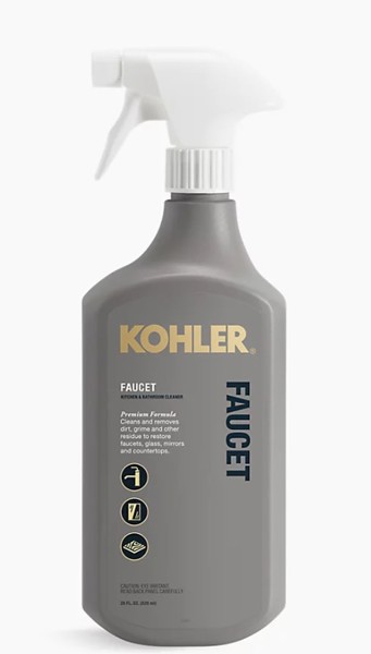 Kohler EC23723-NA Faucet Cleaner for Kitchen and Bathroom
