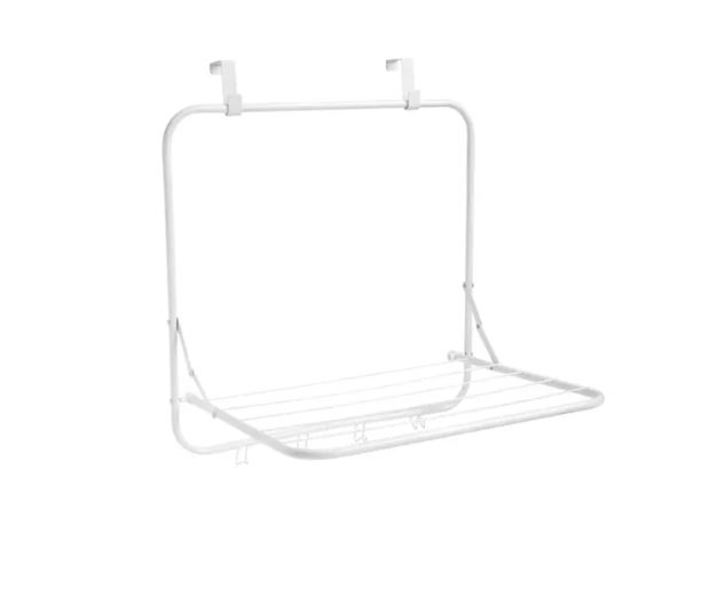CORE HOME 52556 Over The Door Drying Rack White