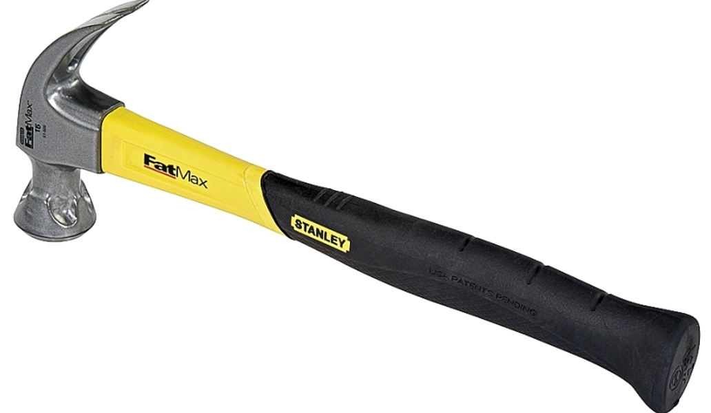 Stanley Tools 51-505 Jacketed Hammer 16 Oz Graphite Curved Claw Gray