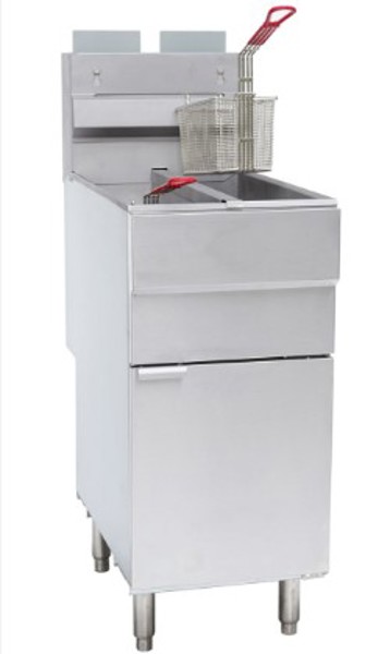 HDSFGH‐120S Heavy Duty System HDSFGH-120S Split Tank Fryer 2 X 25 Lbs Tanks 120,000 BTU 1/2 In NPT