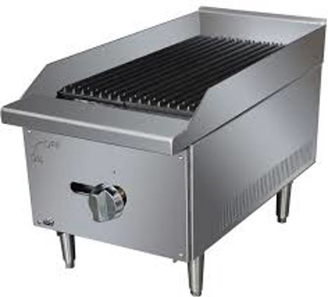 HDSECTC‐16 Heavy Duty System HDS HDSECTC-16 Charbroiler 16 In 30000 BTU 3/4 Rear NPT