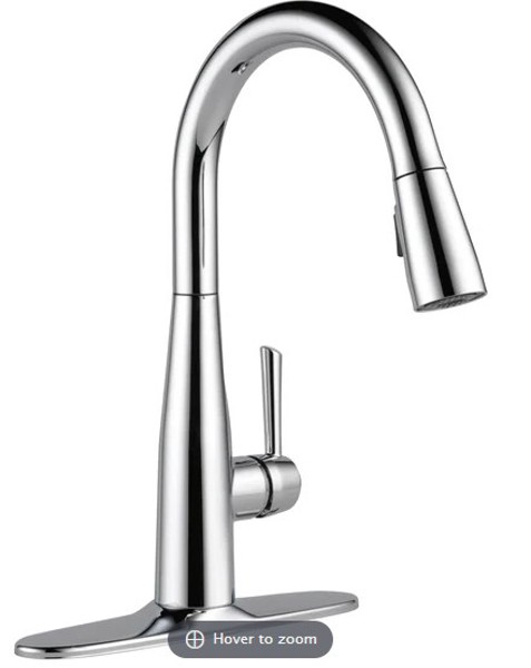 Delta Faucet 9113-DST Kitchen Essa Single Handle Pull-Down Faucet Chrome