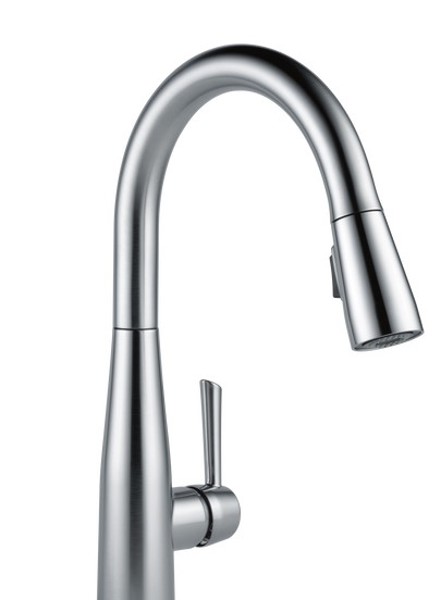 Delta Faucet 9113-AR-DST Kitchen Essa Single Handle Pull-Down Faucet Arctic Stainless Steel