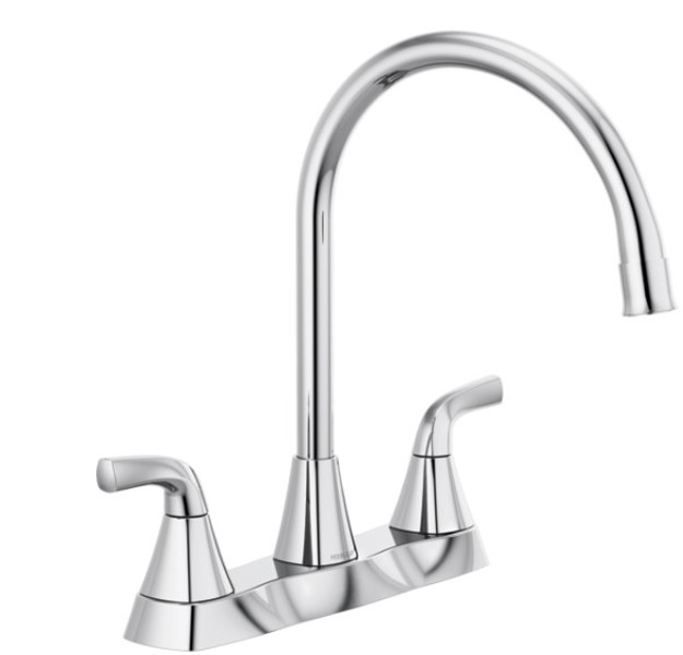 Delta Faucet P2935LF Kitchen Parkwood Two Handle Faucet Chrome