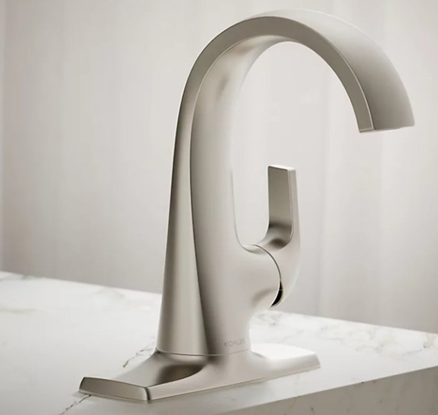 Kohler R30577-4D-BN Single Handle Bathroom Sink Faucet 1.2 GPM Brushed Nickel