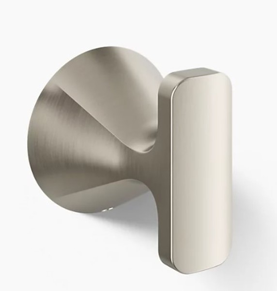 Kohler R26690-BN Robe Hook Cursiva Brushed Nickel