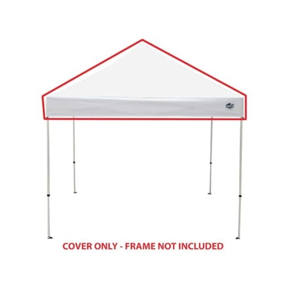 King Canopy INAT10WH Replacement Instant Pop-Up Tent Cover 10x10 In with Hook and Loop