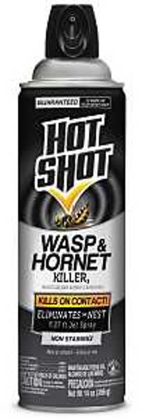 Hot Shot HG-13415 Wasp and Hornet Killer 14 Oz Pressurized Liquid Spray Application
