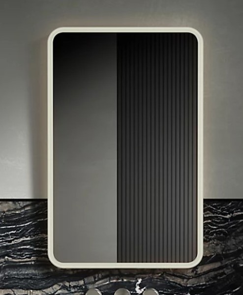 Kohler 38023-NA Lighted Rectangular Bathroom Mirror 22x34 In Essential Ultrabright