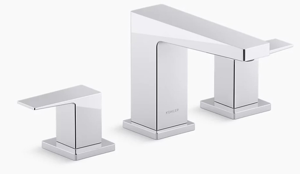 Kohler 36786-4-CP Widespread Lavatory Faucet Polished Chrome