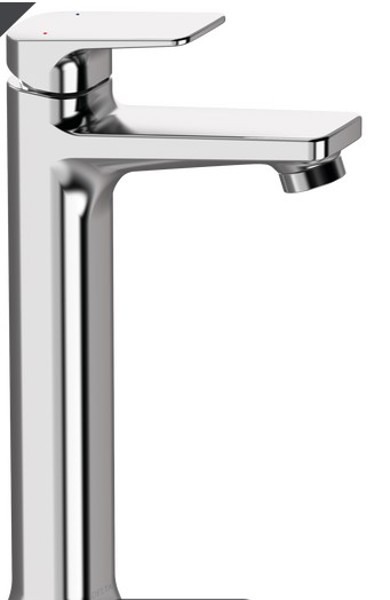 Delta Faucet 44425-P Single Handle Tall Vessel Lavatory Faucet Without Pop-Up Korby