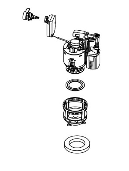 Kohler GP1385813 Flush Valve Kit for Toilet 1381