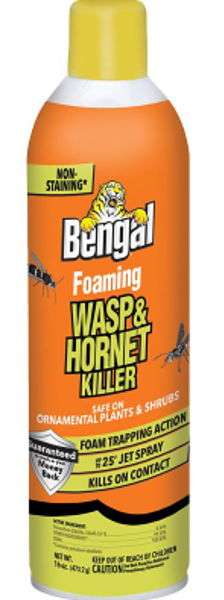 BENGAL CHEMICAL 97102 Wasp and Hornet Killer 18 Oz Opaque Emulsion Spray