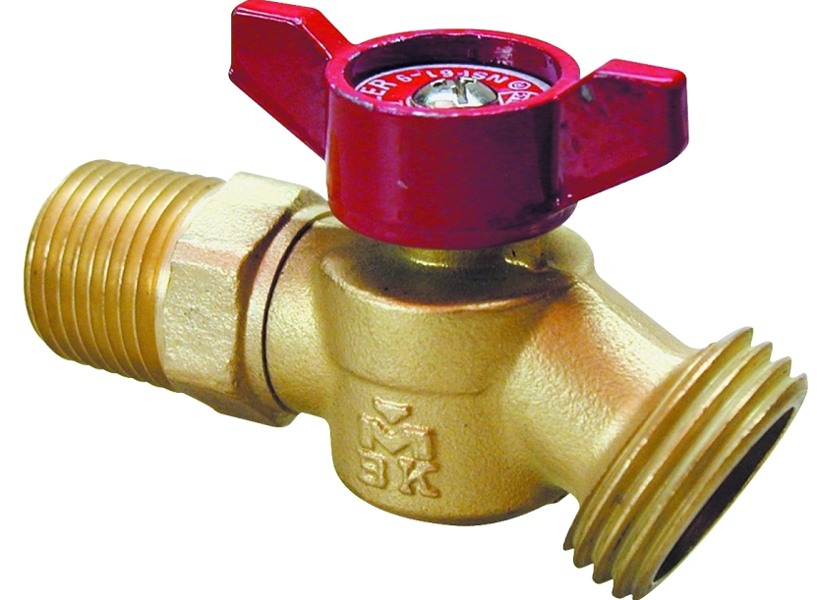 B&K Industries 102-353HN Hose Bibb Valve 1/2X3/4 MPT X Male Hose 125 PSI