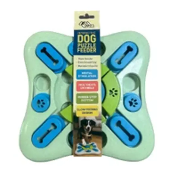 Kole Imports CB536 Interactive Dog Puzzle Toy and Slow Feeder Enrichment