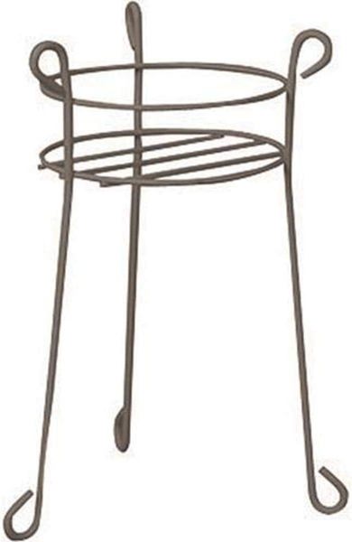 Panacea Products 89233 Plant Stand 21 Inch White Metal Durable Design