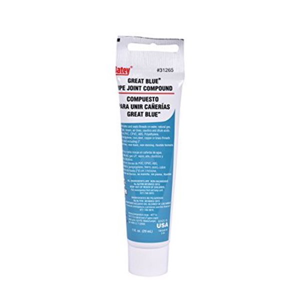 Oatey 31265 Joint Compound 1 Oz Blue Pipe Great