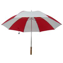 TF-06 29 Inch Red and White Umbrella