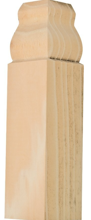 IBTB32-24 Inside Base Trim 4-1/2 X 1-1/8 In Pine Wood