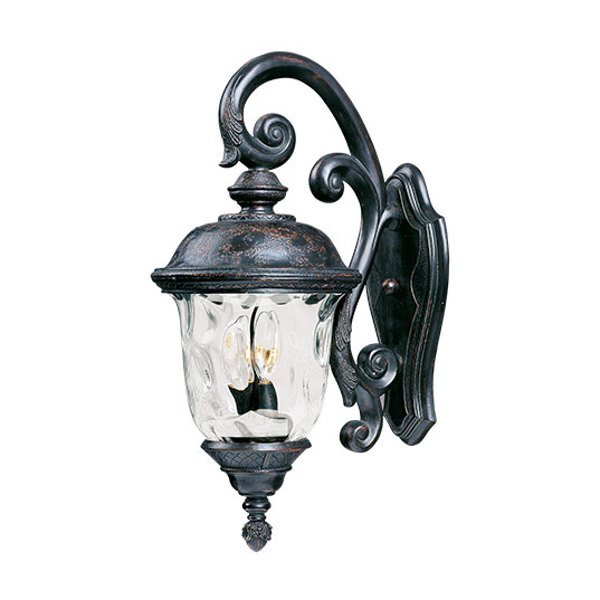 Maxim Lighting 40497WGOB Outdoor 3 Light Wall Lantern