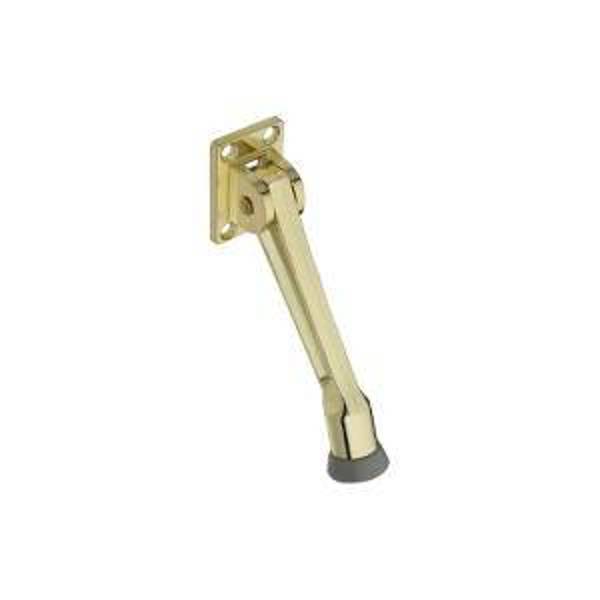 National Hardware N184-218	V239 Kick Down Door Stop Die Cast Zinc with Rubber Tip Brass