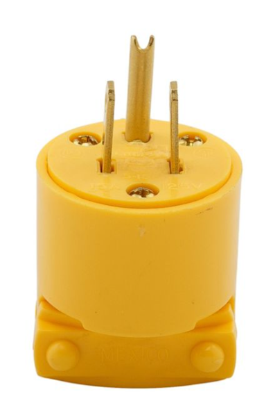 EATON-COOPER WIRING 4867-BOX Electrical Plug 125V 15 Amp NEMA 5-15R 3 Wire Thermoplastic