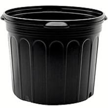DIAR X9025 7 Gal Black Planter Pot