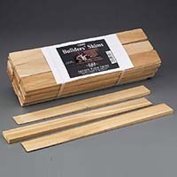 NELSON WOOD SHIMS NELSON CSH16/42 Cedar Wood Shim 16 In Length 1-1/2 In Width Red