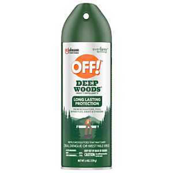 SC Johnson 01842 Deep Woods Aerosol 6 Oz Clear Alcohol