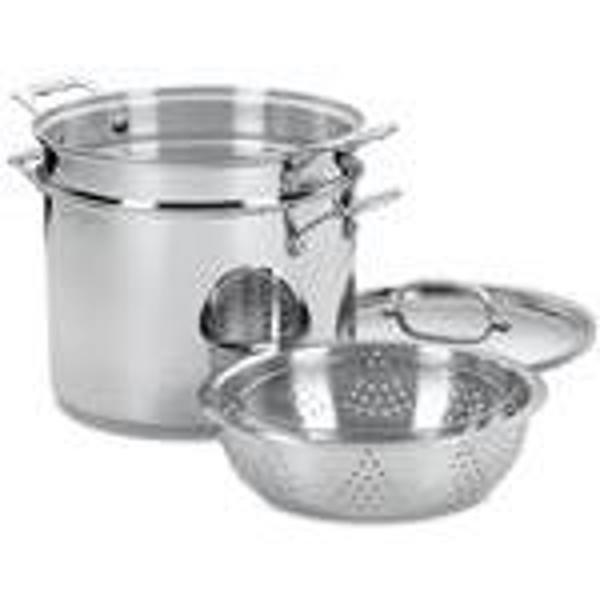 Cuisinart 77-412 Steamer Set 12 Qt Capacity Stainless Steel
