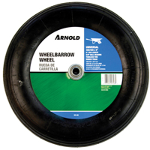 ARNOLD CORP WB-468 Wheelbarrow Wheel 6 Tubeless Tire