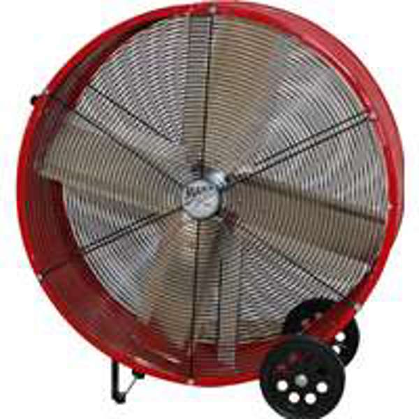 Ventamatic Ltd BF30DD Barrel Fan 30 In Direct Drive 1/3 HP 5500 CFM 4.2 Amps 110/120 VAC 60 Hz 800 RPM 2-Speed