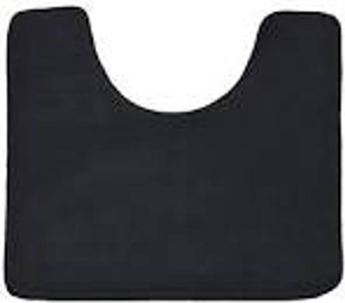 Log Cabin 6516-Contour Rug Black Plush