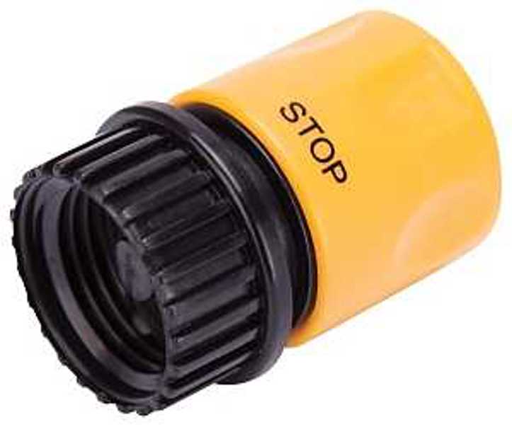 Mintcraft GC52O Hose Connector 3/4 In Female Thread Yellow and Black