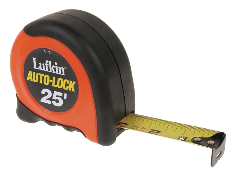 Lufkin AL725N Tape Measure 1 In 25 Ft Auto Lock Power