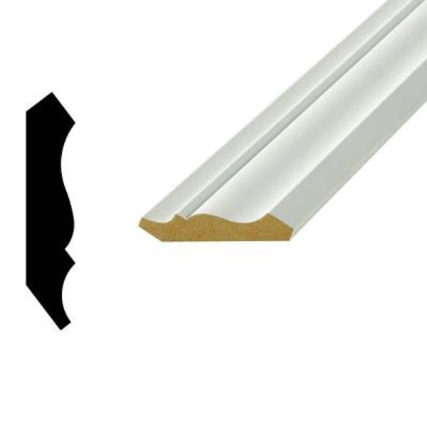 CSI WM 51P Primed Crown Molding 3-1/4 In 16 Ft (Sold Per Length Only)