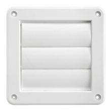 2676W Replacement 4x4.64 In Louvered Vent Hood