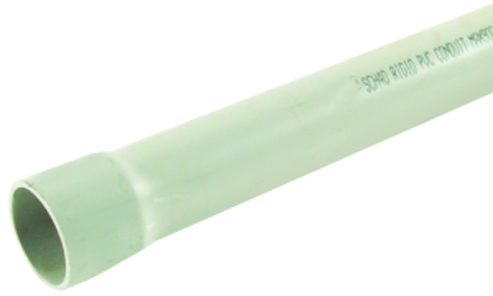 J-M MFG CO EPVC 212 Schedule 40 Conduit 2-1/2 In by 10 Ft Gray