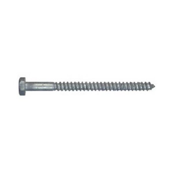 Hillman Group 812077 Hex Lag Screw 3/8 In X 5 In Galvanized