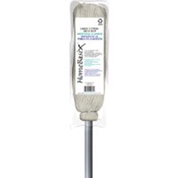 Simple Spaces 500P Deck Mop 12 Oz Cotton 60 In Handle