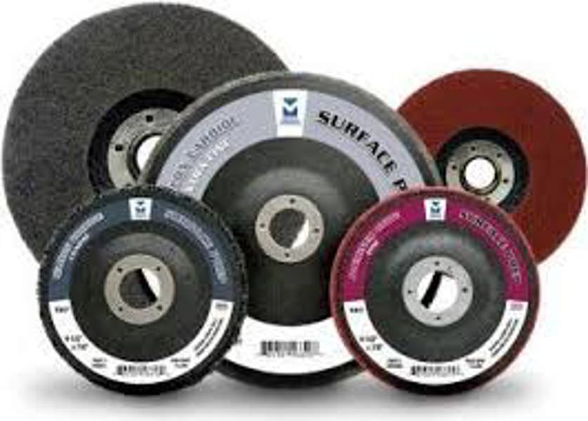 Mercer Abrasives 396GRY Extra Fine Wheel Prep 4-1/2 In x 7/8 In Gray