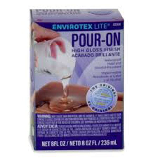 Envirotex 02008 High Gloss Finish Pour-On 8 Oz