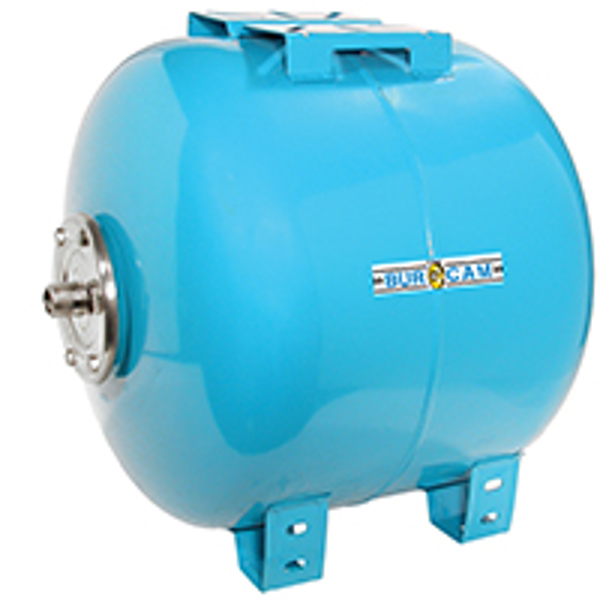 BUR-CAM PUMPS 600614B Horizontal Air Pressure Tank 20 Gal Capacity