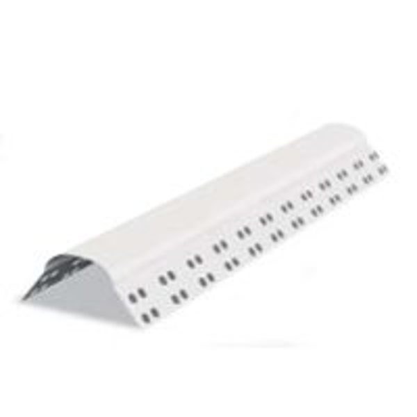 10FTX1INW ClarkDietrich Building VBCB Bullnose Corner Bead 10 Ft x 1 In PVC Rust and Dent Resistant