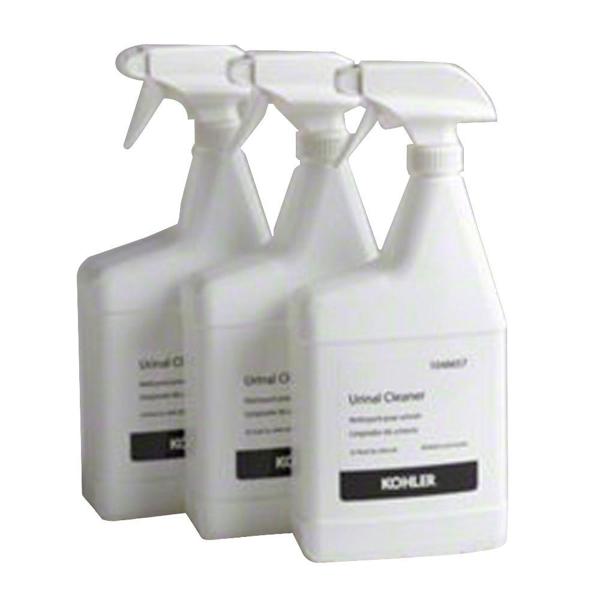 Kohler 1174866 Urinal Cleaner Waterless 3 Pack Effective Cleaning Solution