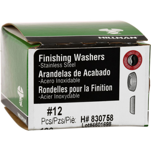Hillman Group 830758 Countersunk Finish Washer #1 #12