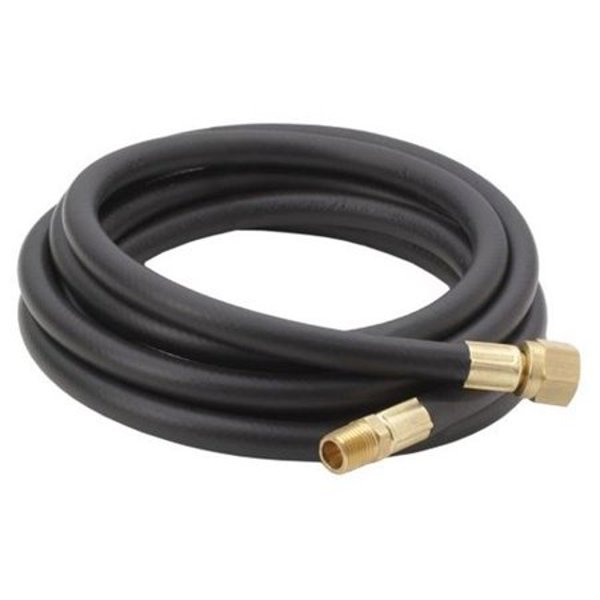 Barbour Int'l 7906 High Pressure Hose 6 Ft 1/4 In 1/4x3/8 Brass Thermoplastic