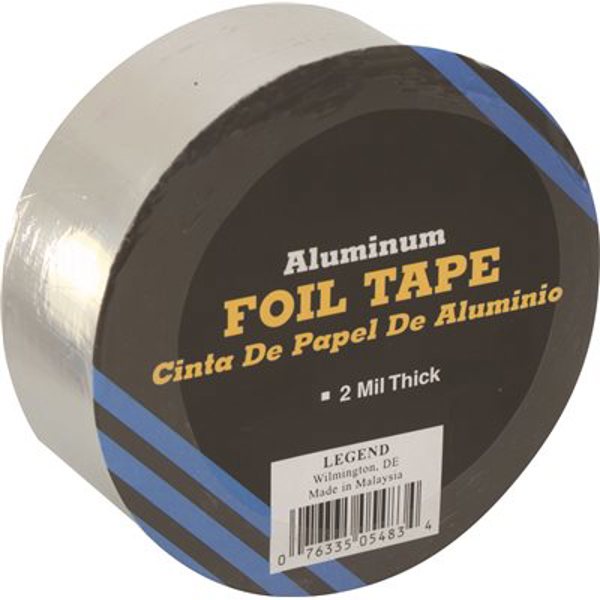 Barnett Brass & Copper 7437 Aluminum Foil Tape 2 In x 50 Yds