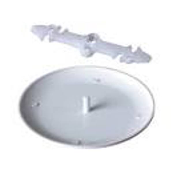 BBR Industries 621351 Ceiling Round Cover Plate 3-1/2-4